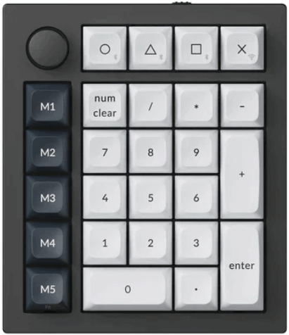 Keychron Q0: A 10% keyboard, or number pad.