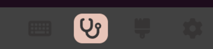 The Via stethoscope icon.